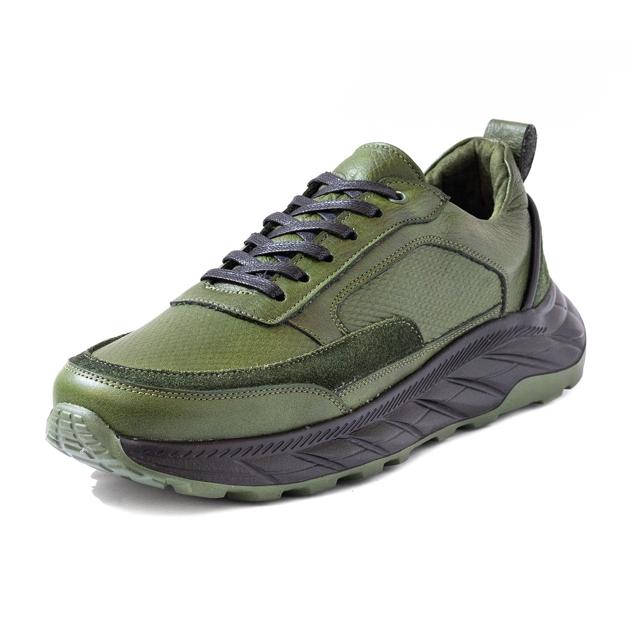Tenis Cuero Verde VillabonR VTS-8045 Simon05 - Imagen 2
